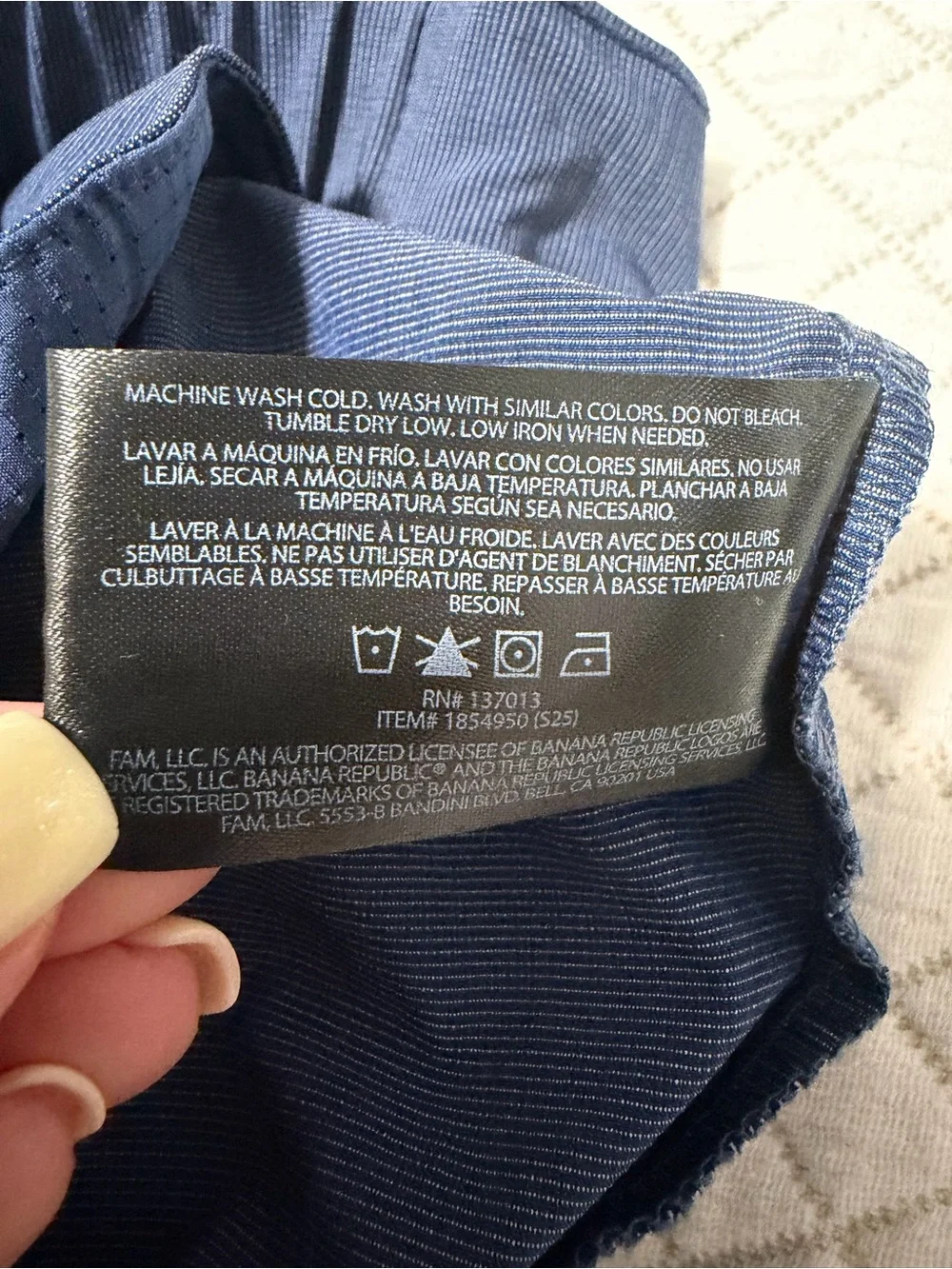 Banana Republic Men's Blue Hybrid Shorts Size 32 Elastic Waist